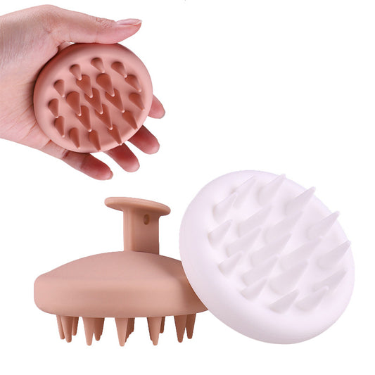 Gentle Glow Scalp Scrubber with Soft Silicone Bristles