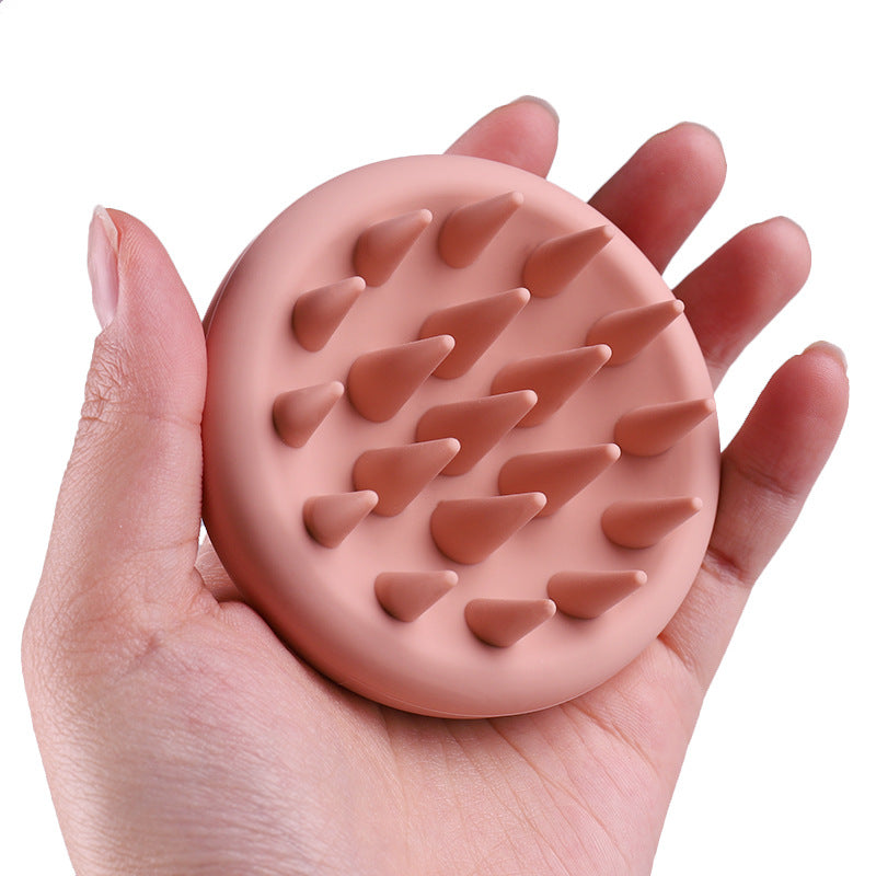 Gentle Glow Scalp Scrubber with Soft Silicone Bristles