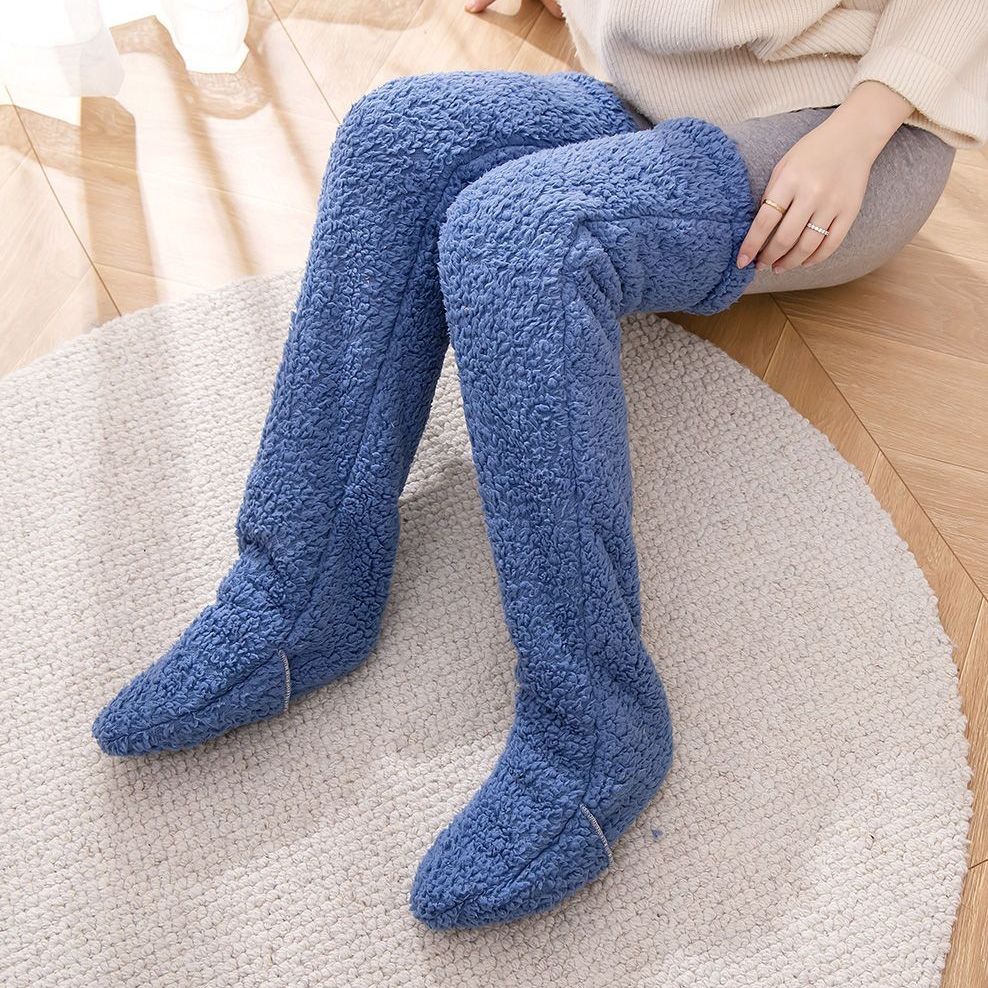 Cozy Comfort Over Knee High Fuzzy Long Socks