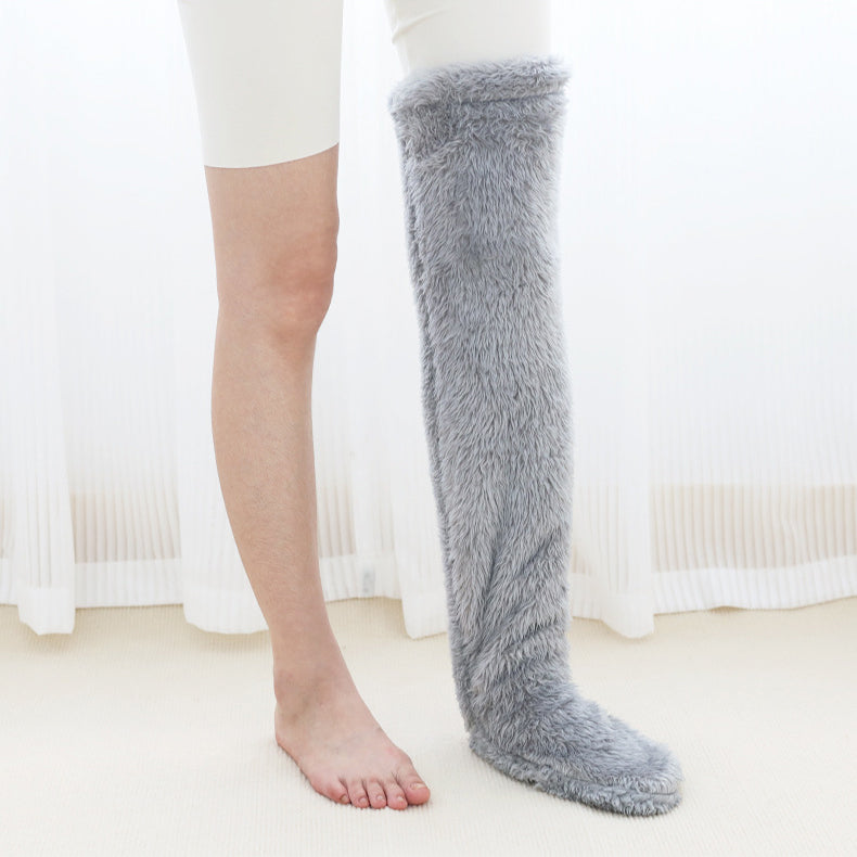 Cozy Comfort Over Knee High Fuzzy Long Socks