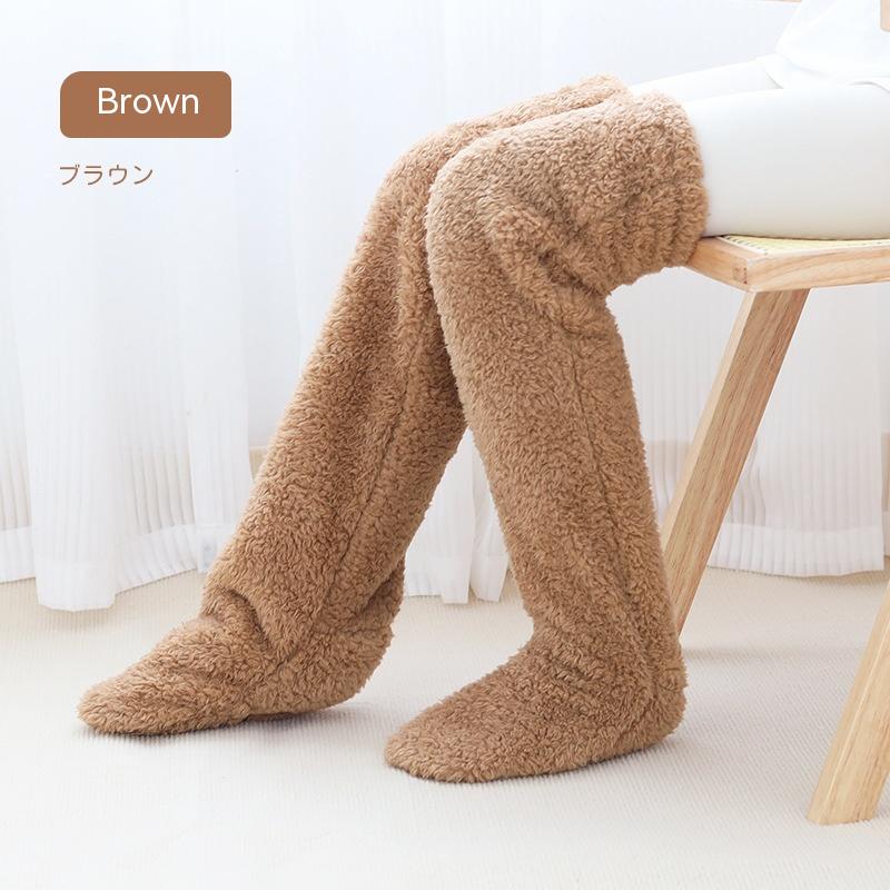 Cozy Comfort Over Knee High Fuzzy Long Socks