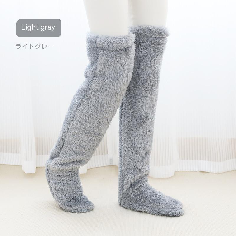 Cozy Comfort Over Knee High Fuzzy Long Socks