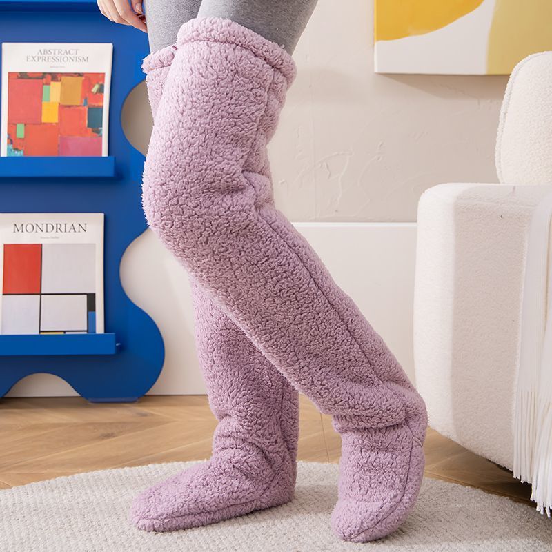 Cozy Comfort Over Knee High Fuzzy Long Socks