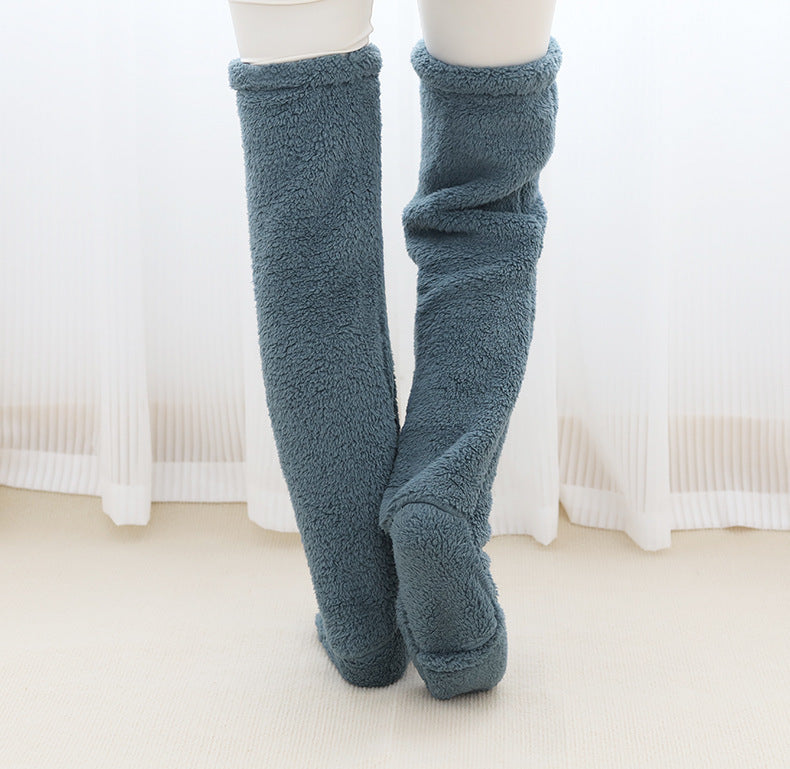 Cozy Comfort Over Knee High Fuzzy Long Socks